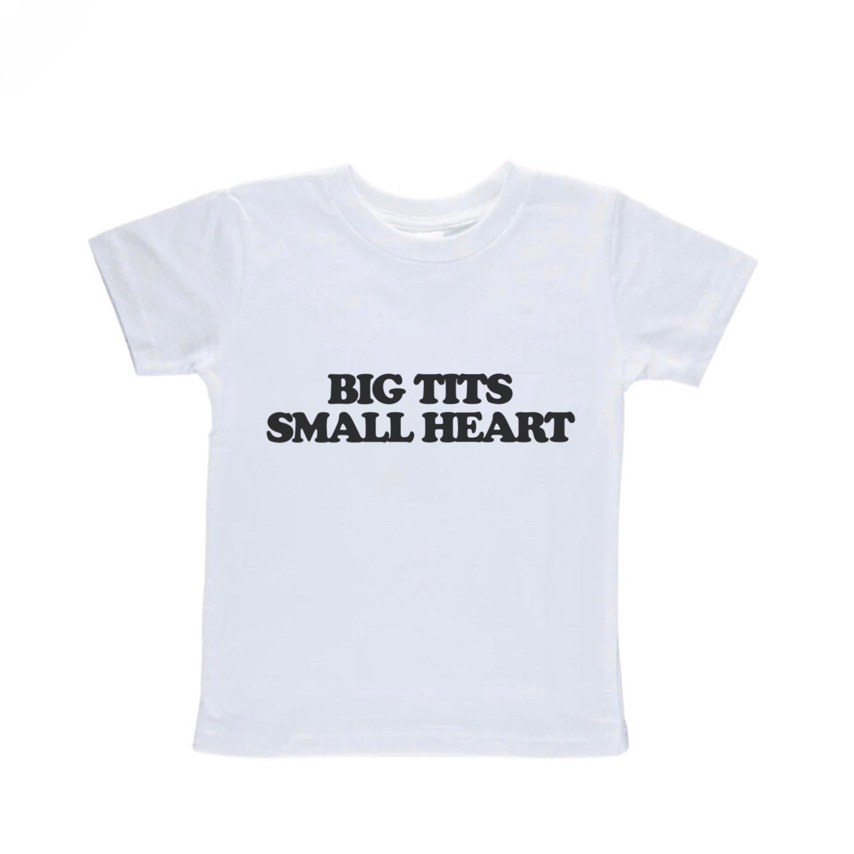Big Tits Small Heart Baby Tee – Offensiveclothing