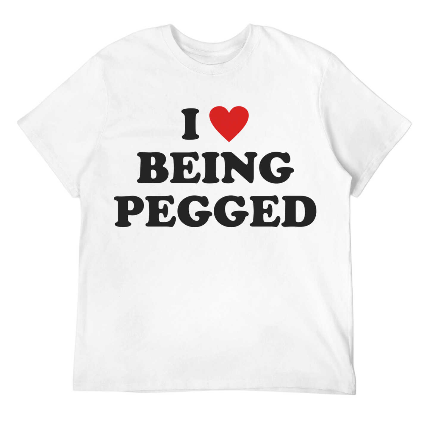 I Heart Being Pegged Unisex Tee