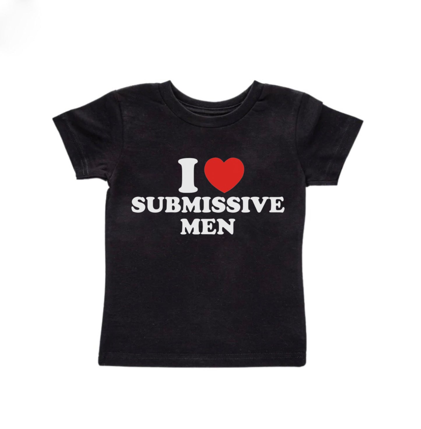 I Heart Submissive Men Baby Tee