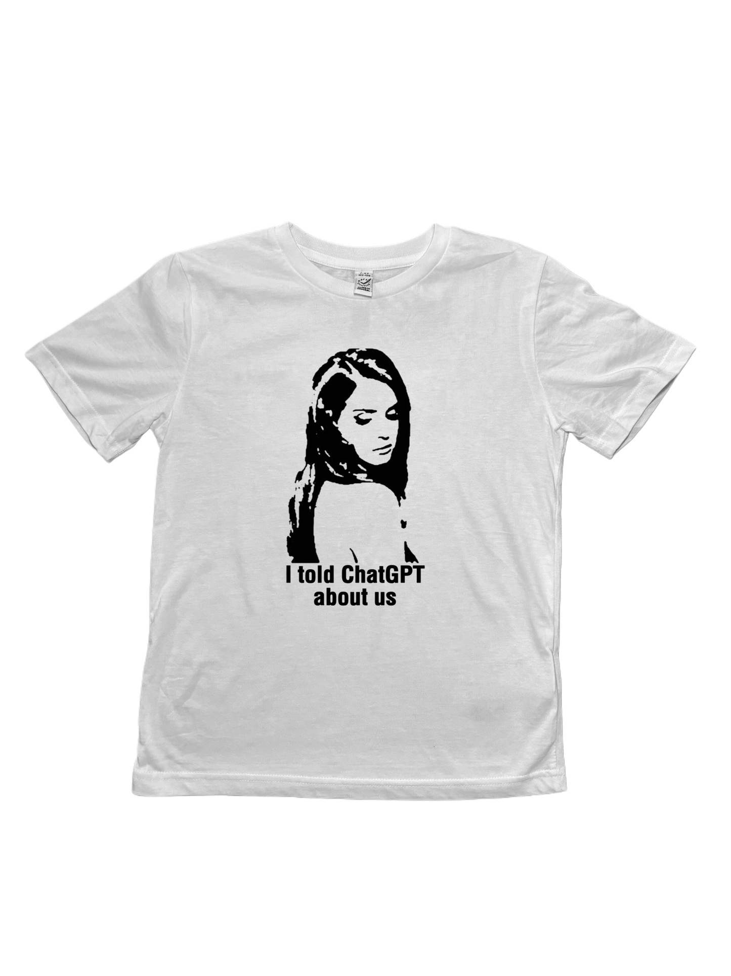 I Told Chat About Us Baby Tee