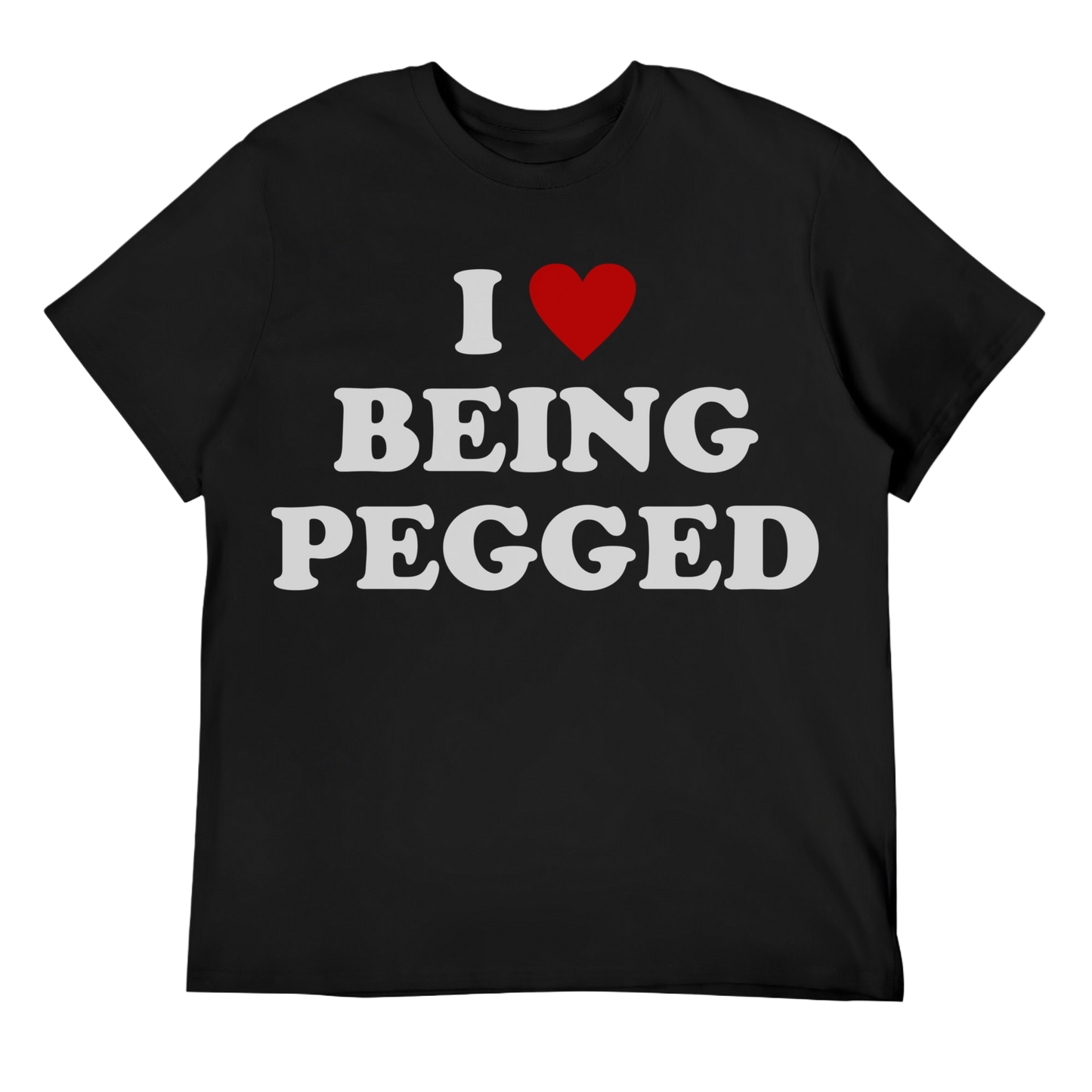 I Heart Being Pegged Unisex Tee