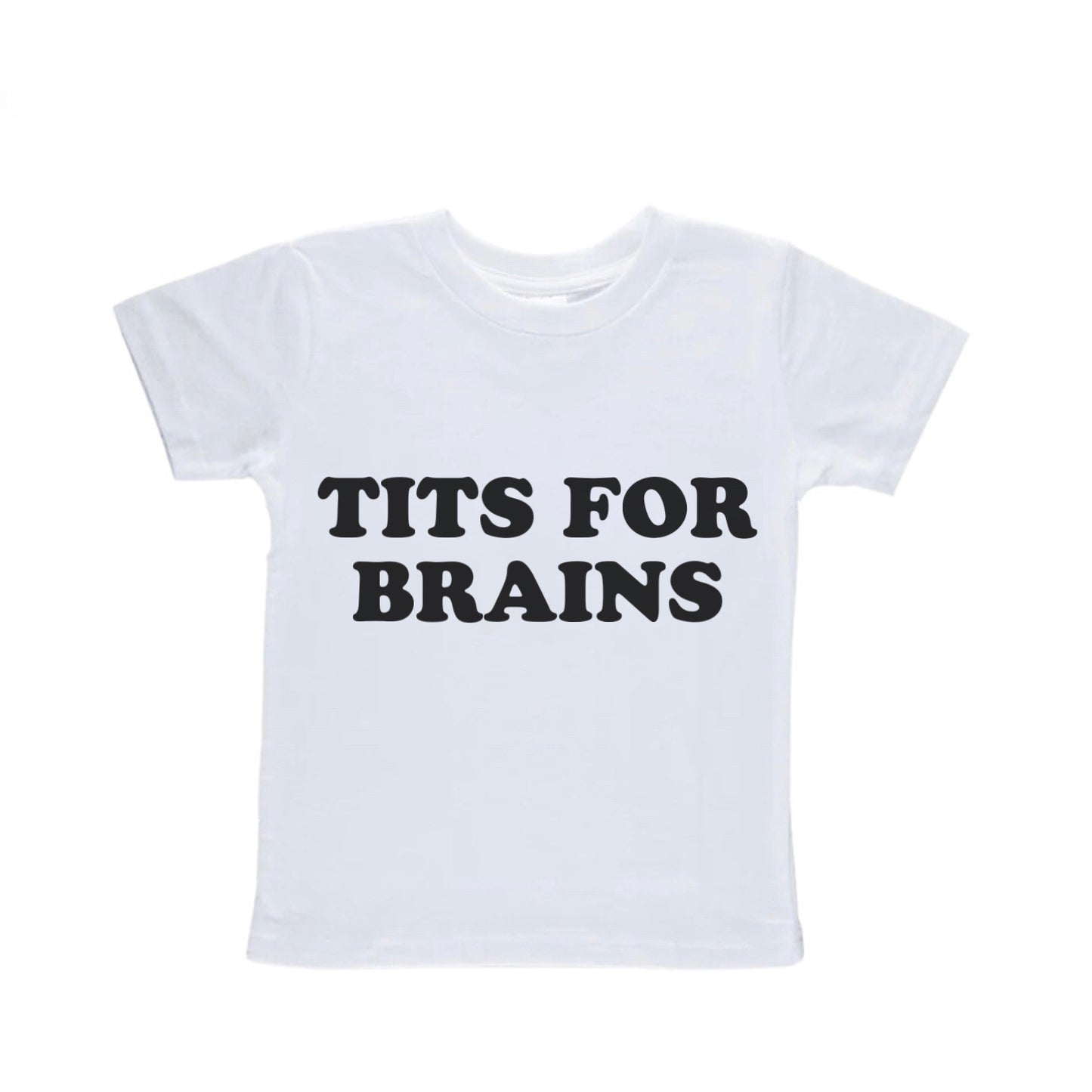 Tits For Brains Baby Tee