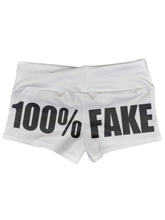 100% Fake Mini Shorts