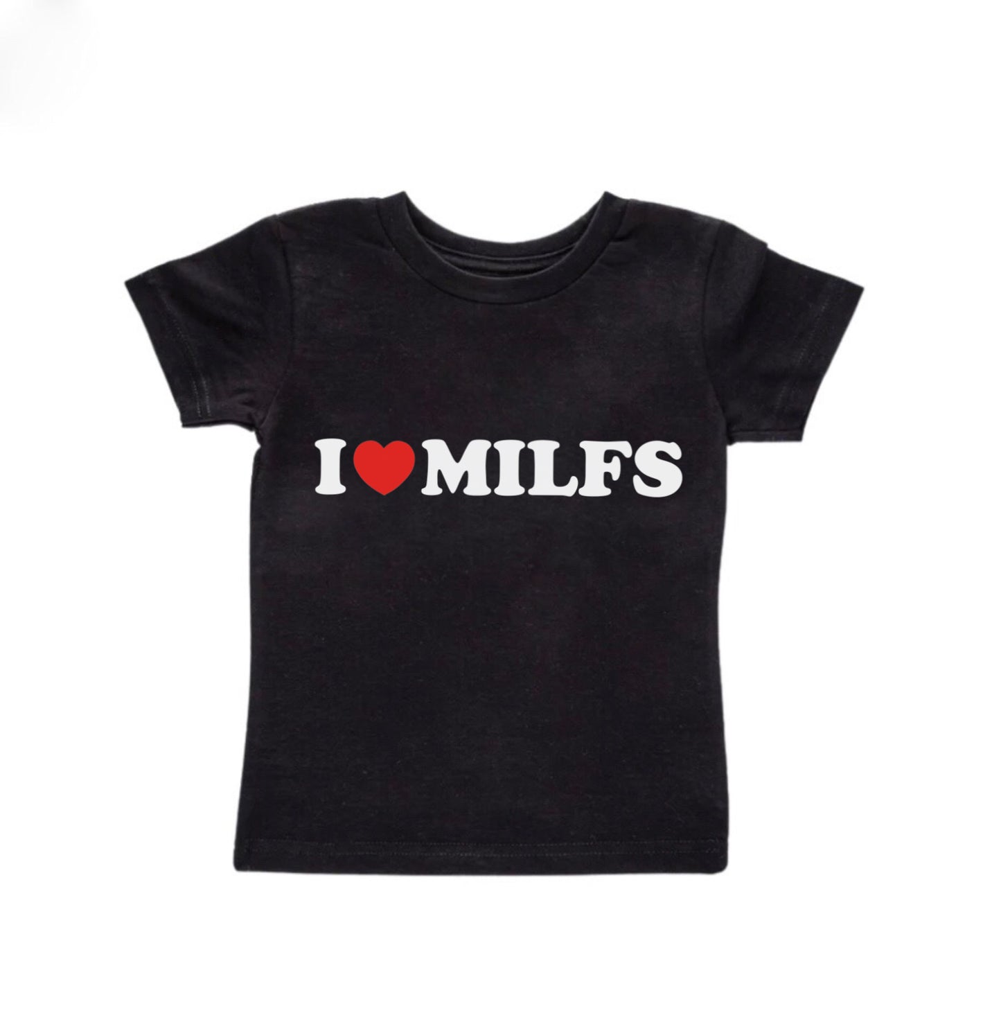 I Heart Milfs Baby Tee