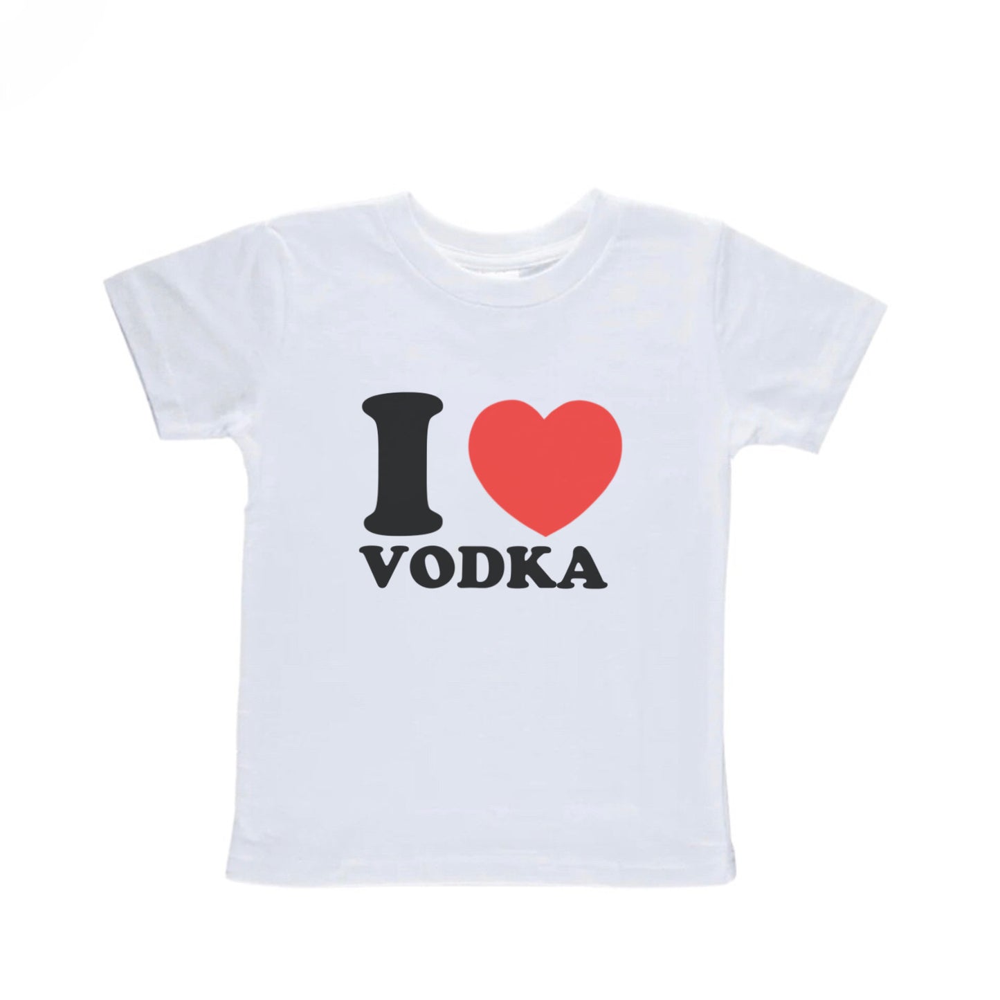 I Heart Vodka Baby Tee