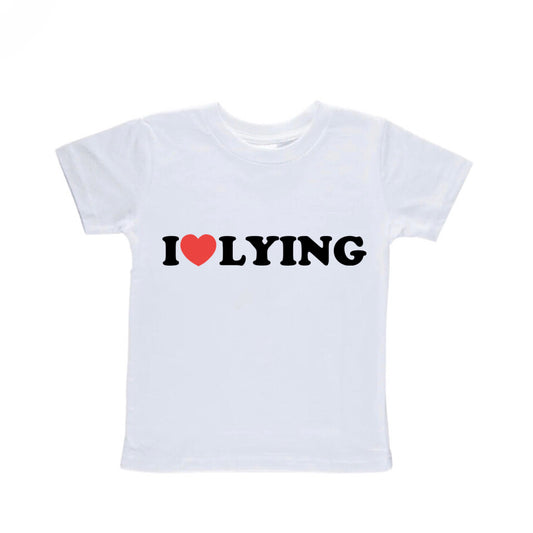 I Heart Lying Baby Tee