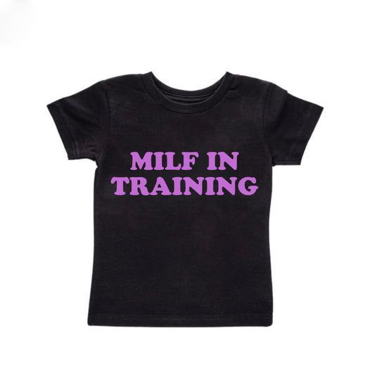 Milf In Training Baby Tee