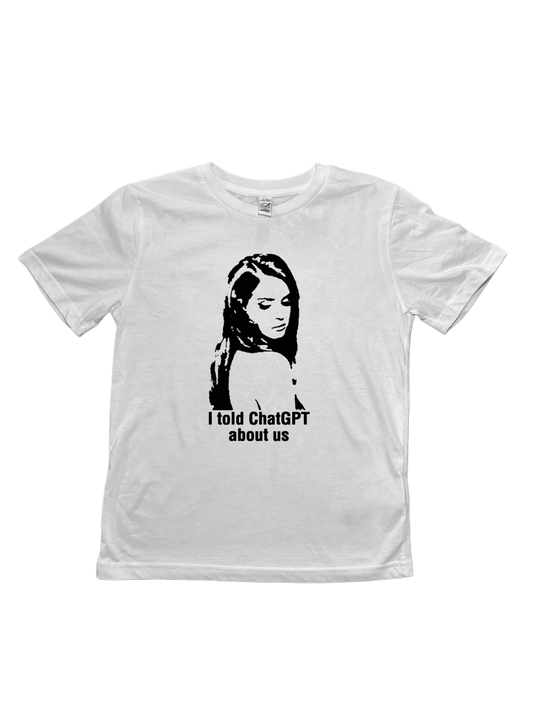 I Told Chat About Us Baby Tee