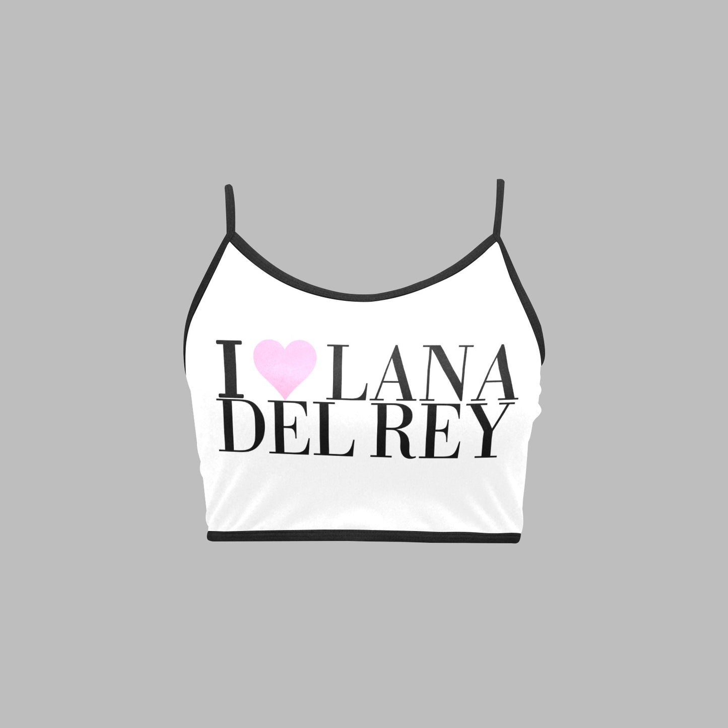 I Heart Lana Del Rey Spaghetti Top