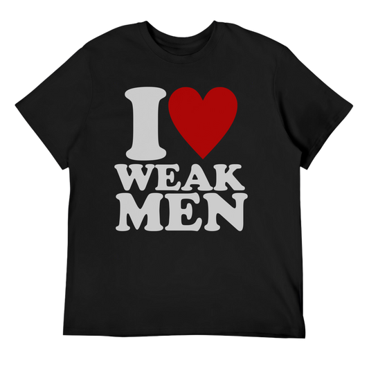 I Heart Weak Men Unisex Tee