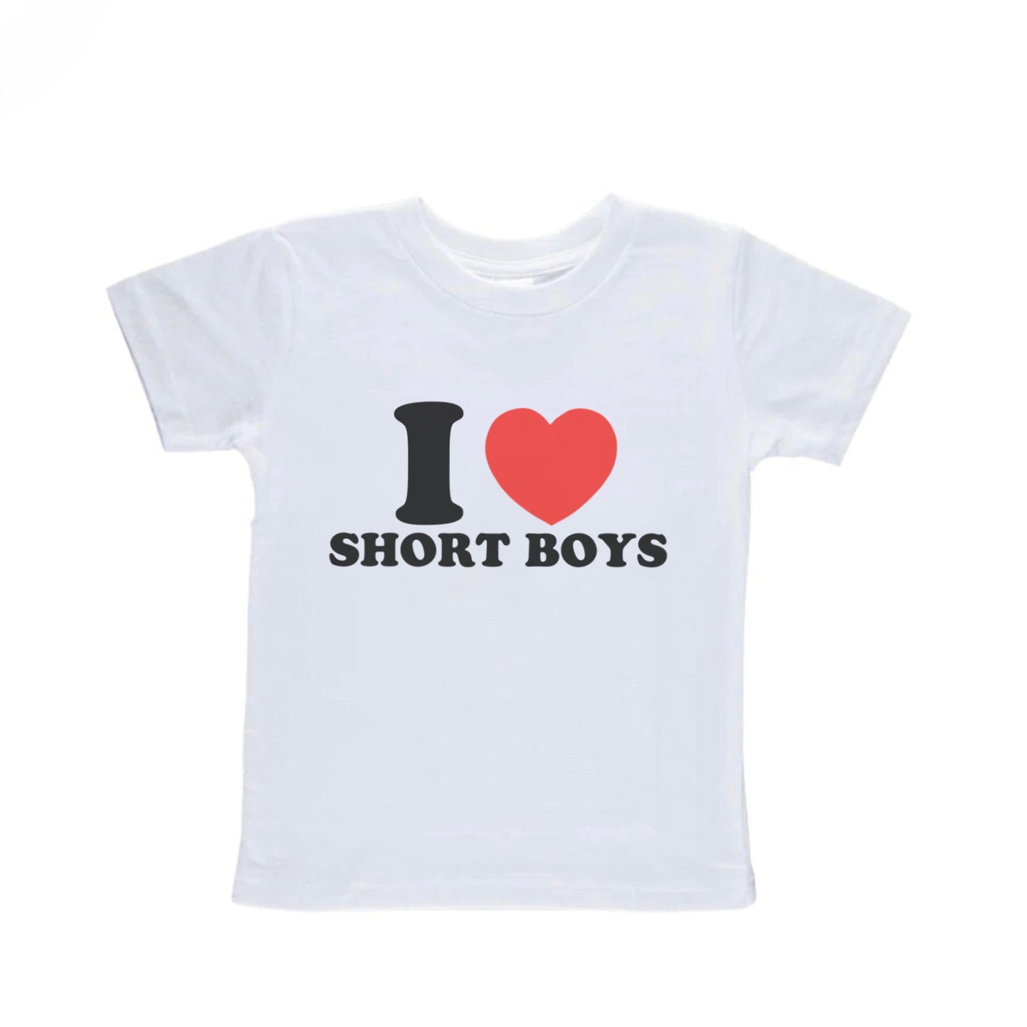 I Heart Short Boys Baby Tee