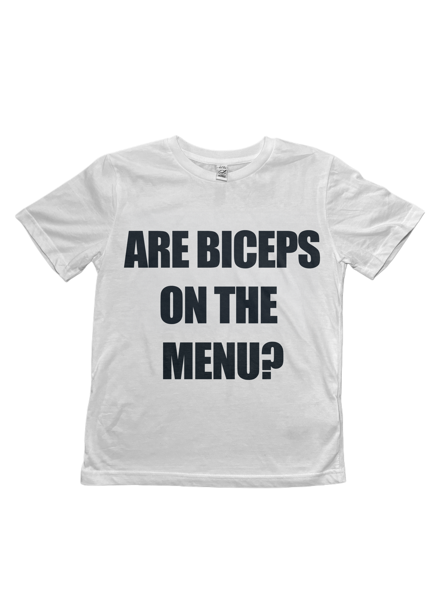 Are Biceps On The Menu Baby Tee
