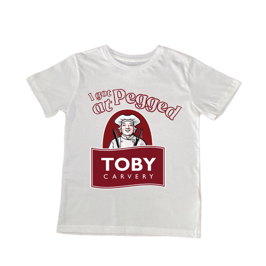 I Got Pegged at Toby Baby Tee