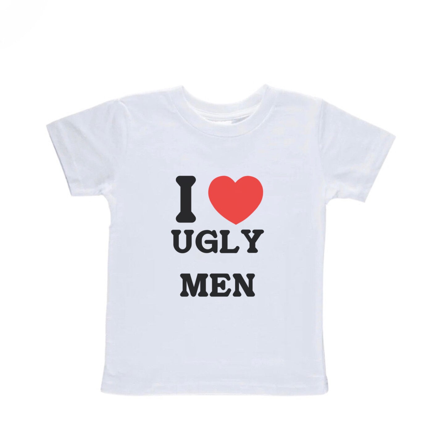 I Heart Ugly Men Baby Tee