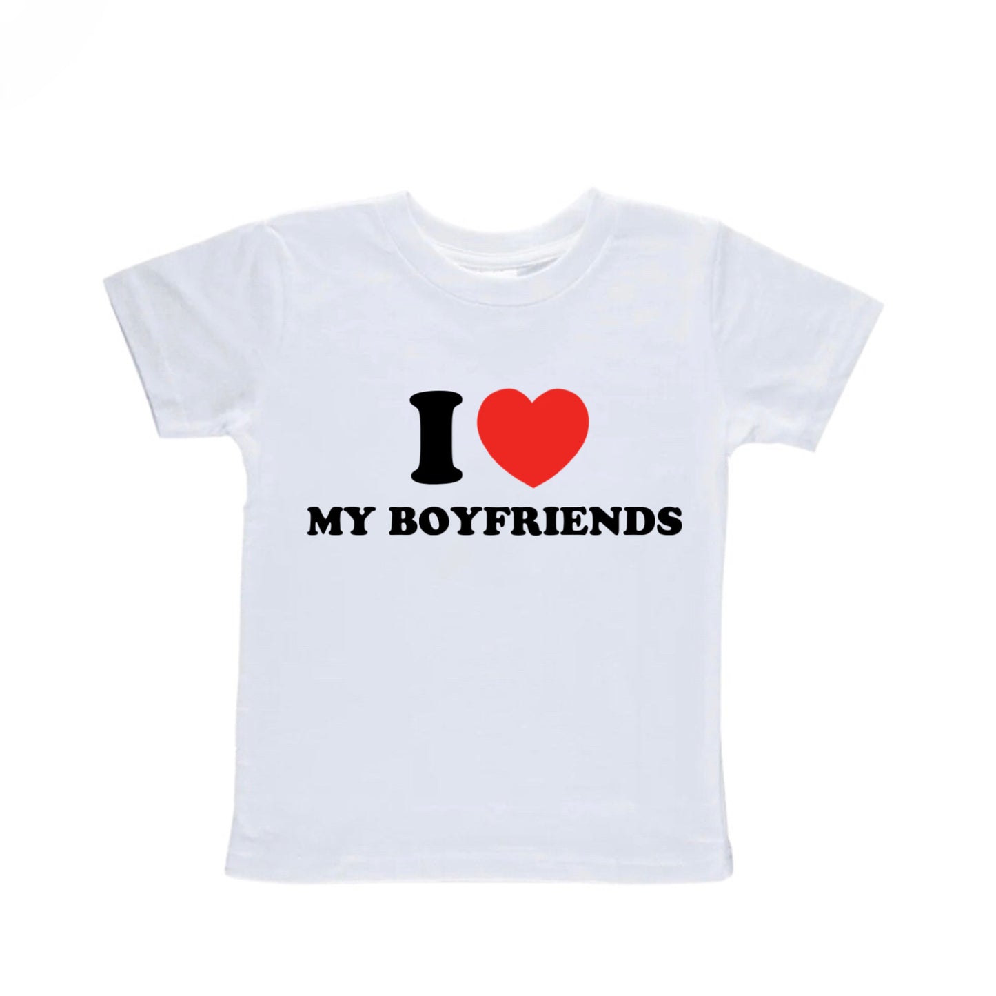 I Heart My Boyfriends Baby Tee