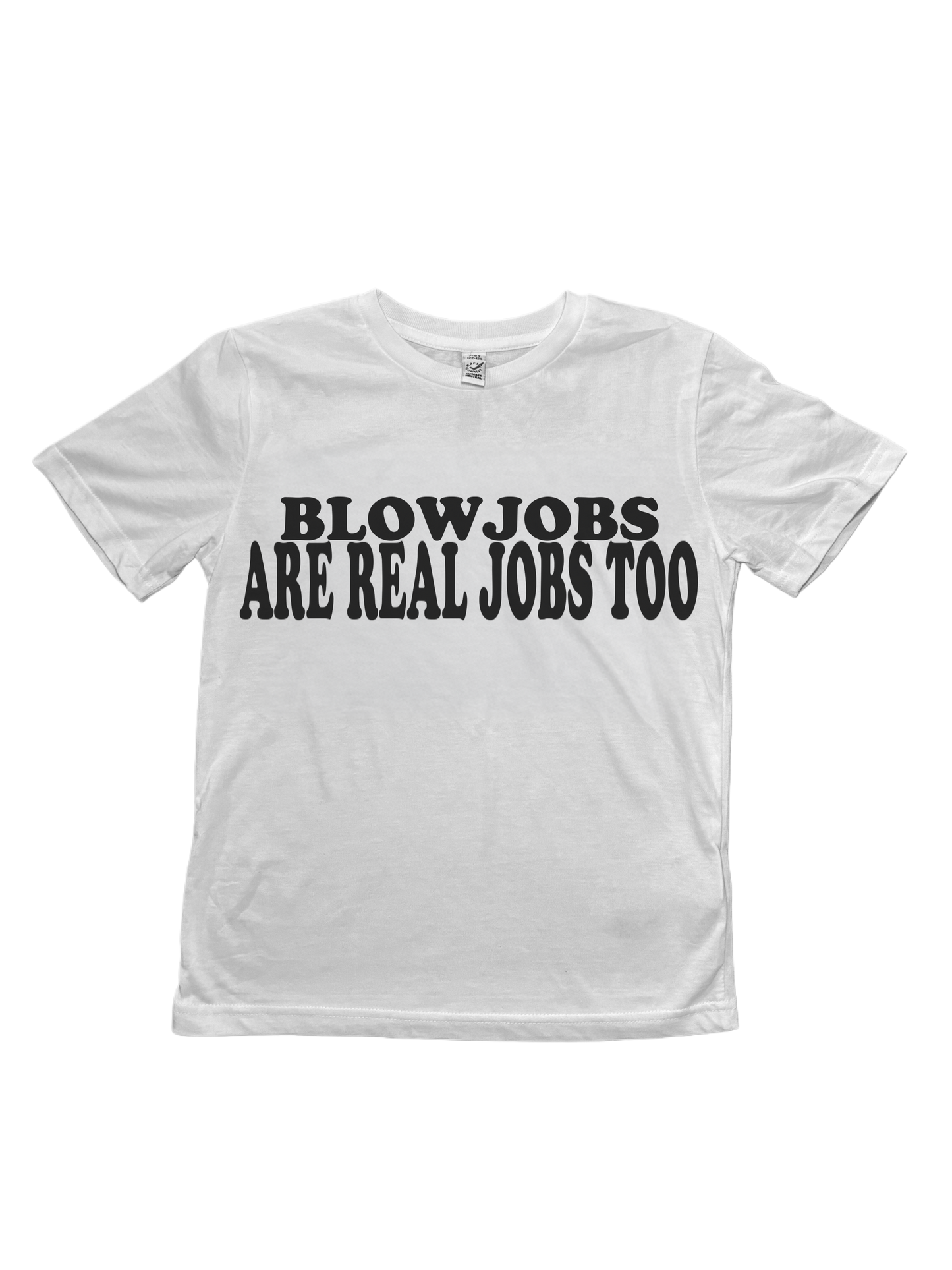 Blowjobs Are Real Jobs Baby Tee