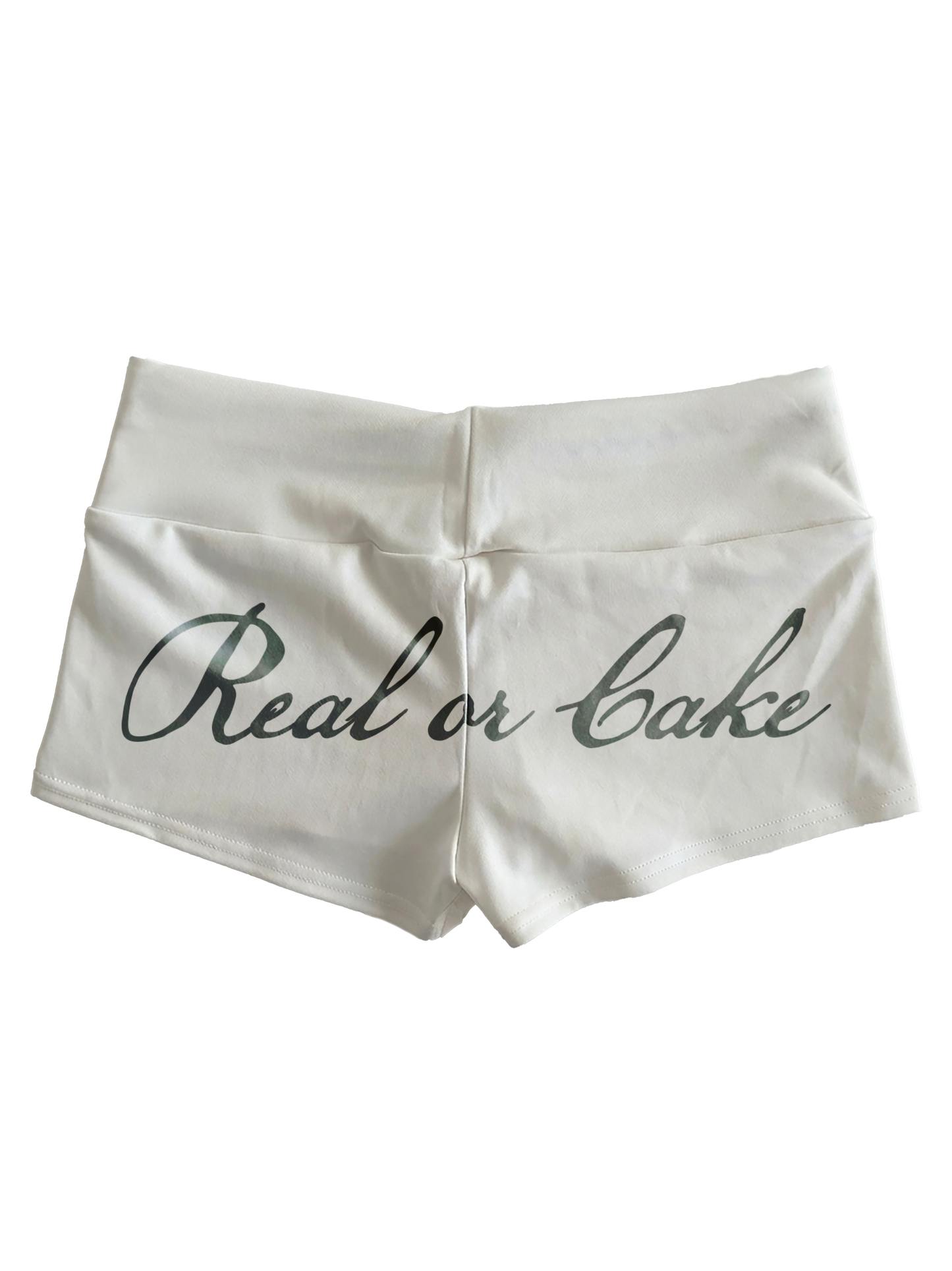 Real Or Cake Mini Shorts