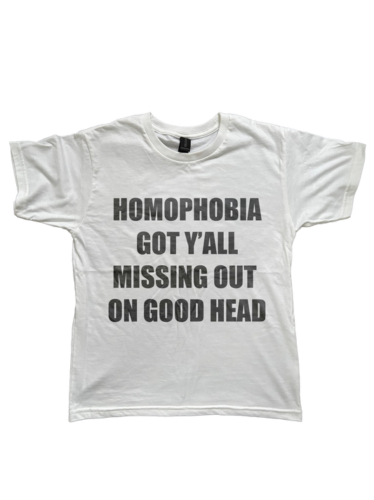 Homophobia Baby Tee