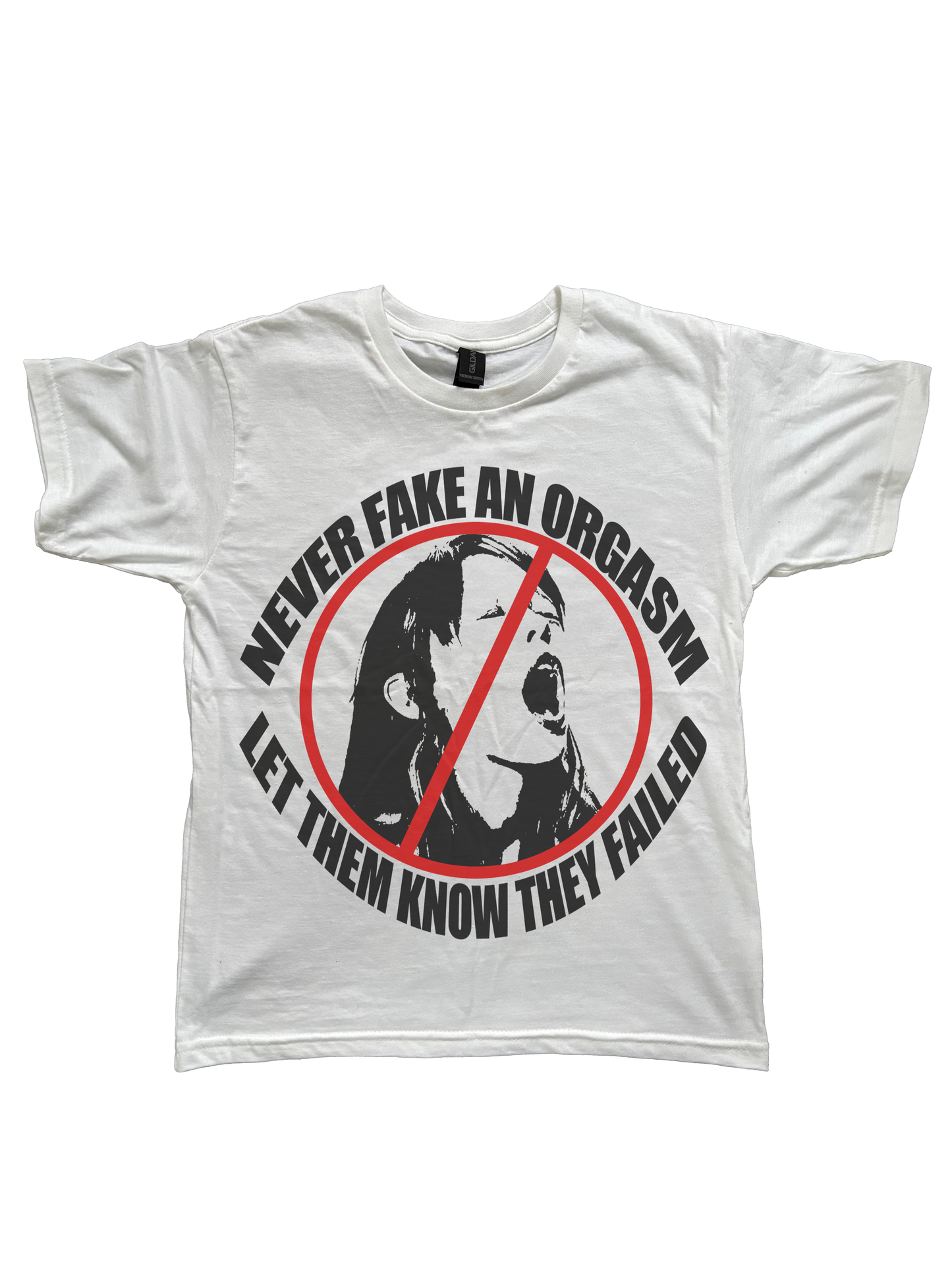 Never Fake An Orgasm Baby Tee