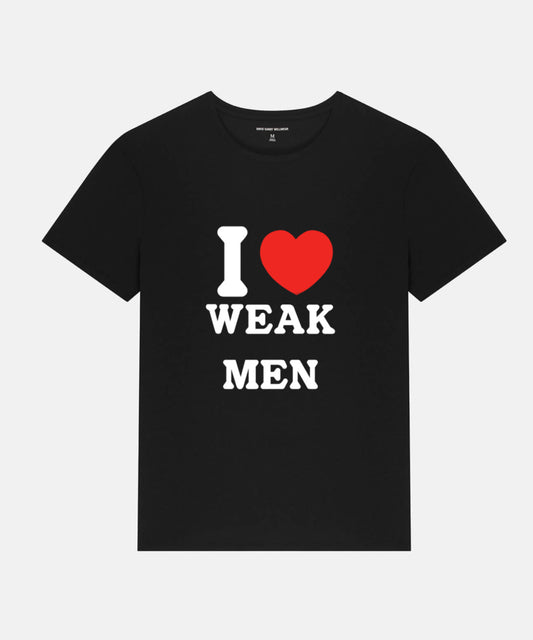 I Heart Weak Men Tee